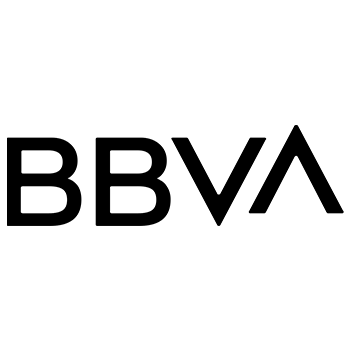 BBVA Logotipo Plaza Terranova Negro