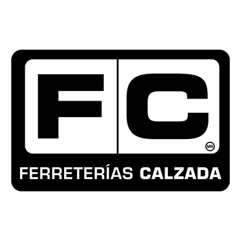 Ferreteria Calzada Logotipo Plaza Terranova Negro